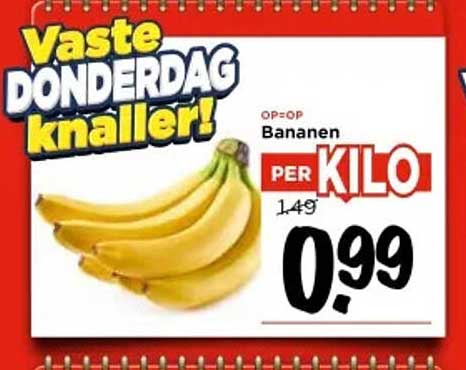 Bananen per kilo