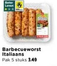 Barbecueworst Italiaans