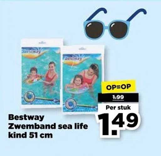 Bestway Zwemband sea life kind 51 cm