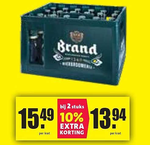 Brand Bier aanbieding bij Nettorama