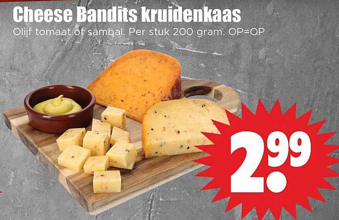 Cheese Bandits kruidenkaas