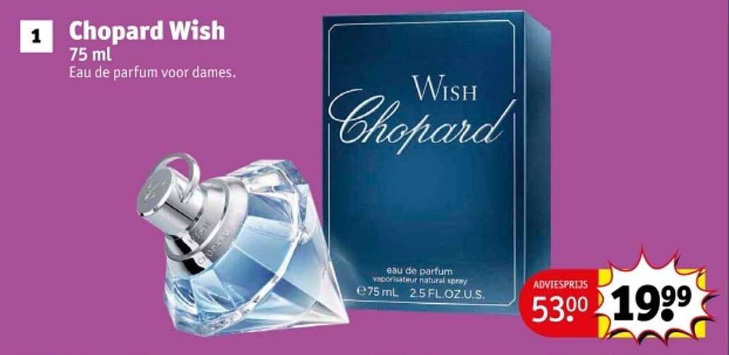 Chopard Wish 75 ml Eau de parfum voor dames.