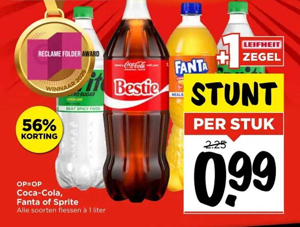 Coca-Cola, Fanta of Sprite