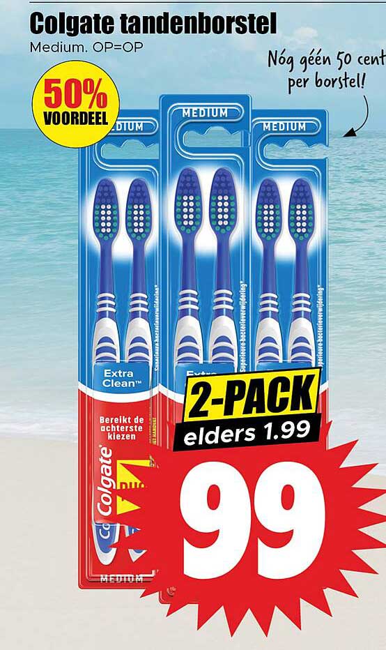 Colgate tandenborstel 2-PACK
