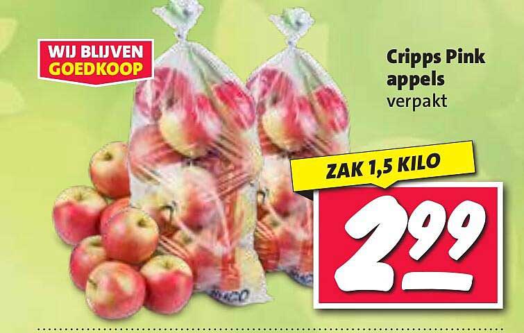 Cripps Pink appels verpakt