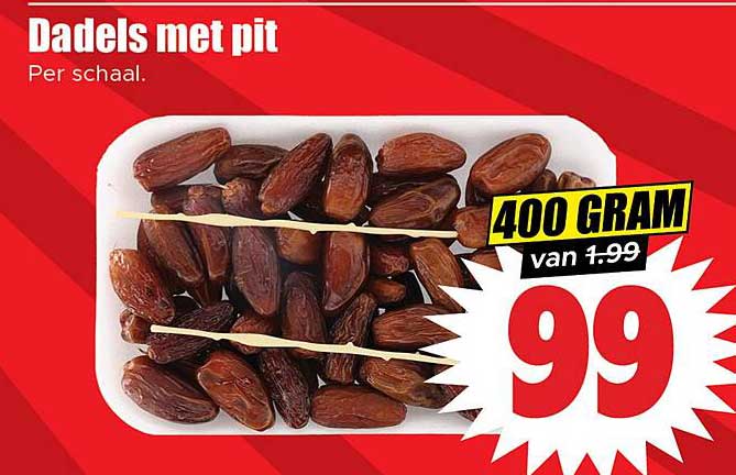 Dadel met pit