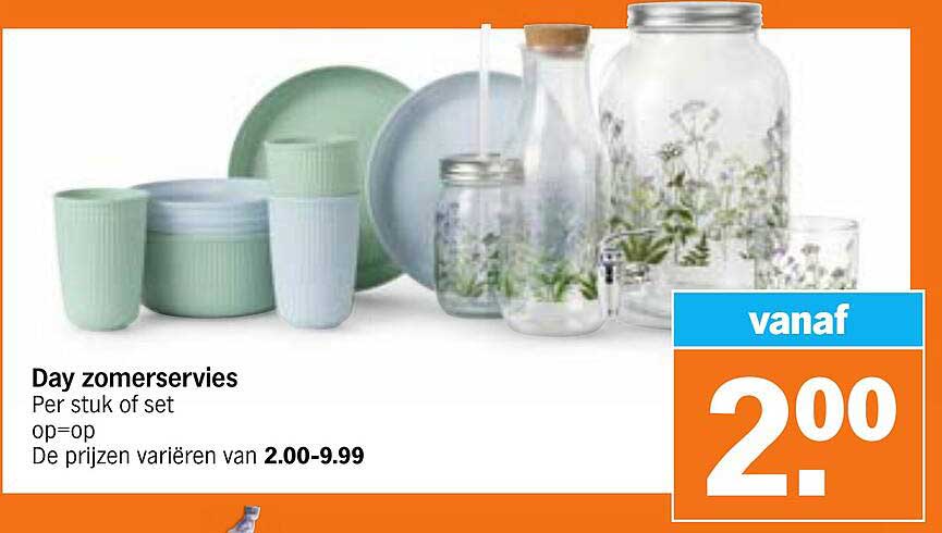 Day zomerservies