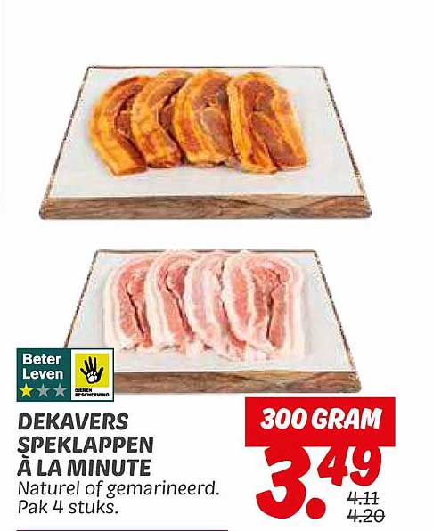 DEKAVERS SPEKLAPPEN À LA MINUTE