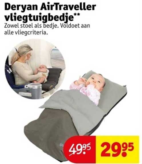 Deryan AirTraveller vliegtuigbedje**