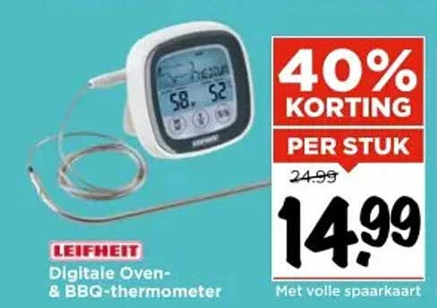Digitale Oven- & BBQ-thermometer