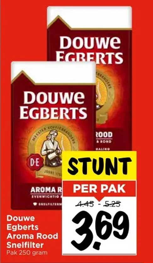 Douwe Egberts Aroma Rood Snelfilter