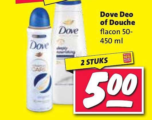 Dove Deo of Douche flacon 50-450 ml