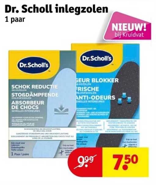 Dr. Scholl inlegzolen 1 paar