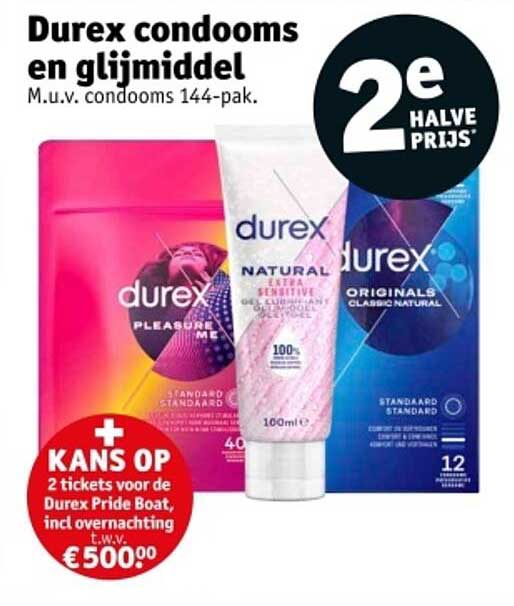 Durex condooms en glijmiddel
