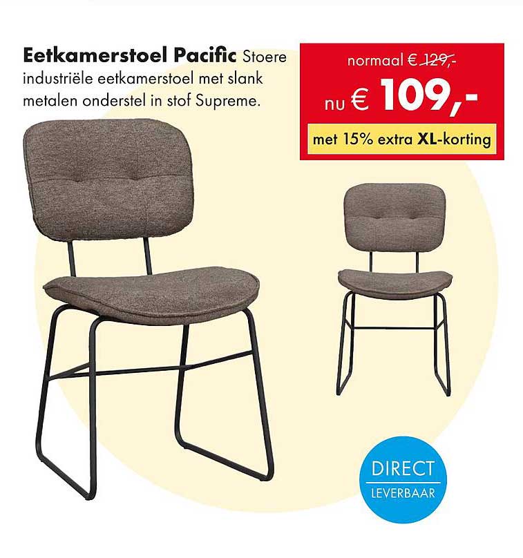 Eetkamerstoel Pacific