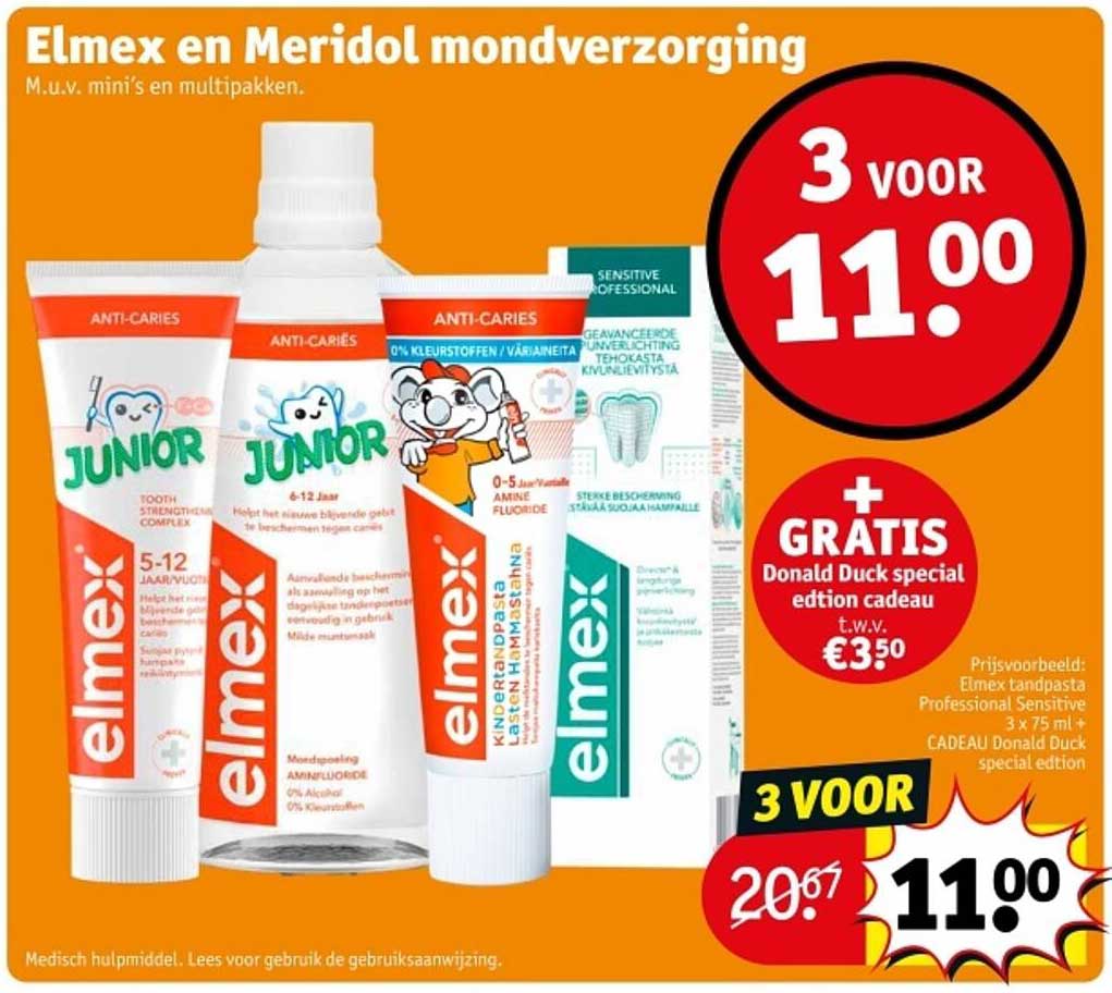 Elmex en Meridol mondverzorging