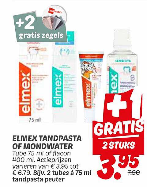 ELMEX TANDPASTA OF MONDWATER