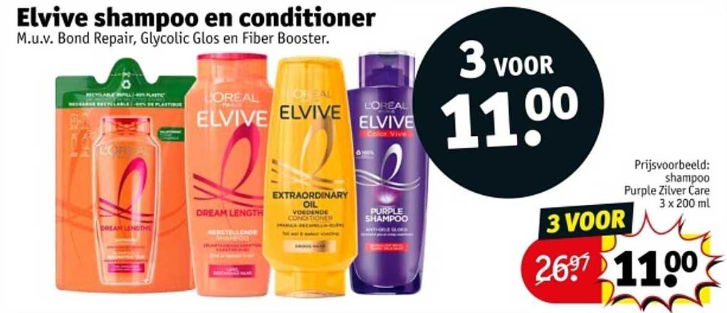 Elvive shampoo en conditioner