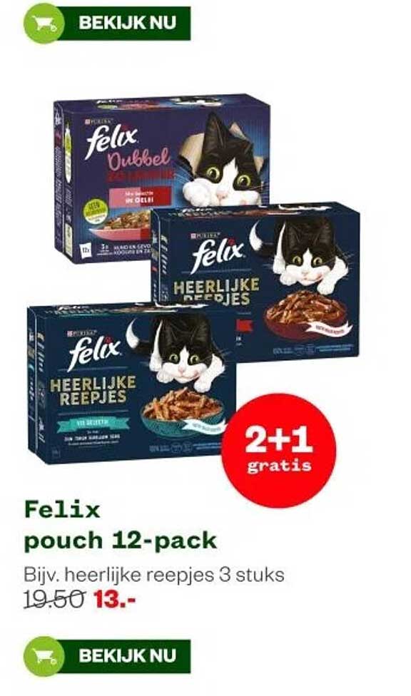 Felix pouch 12-pack