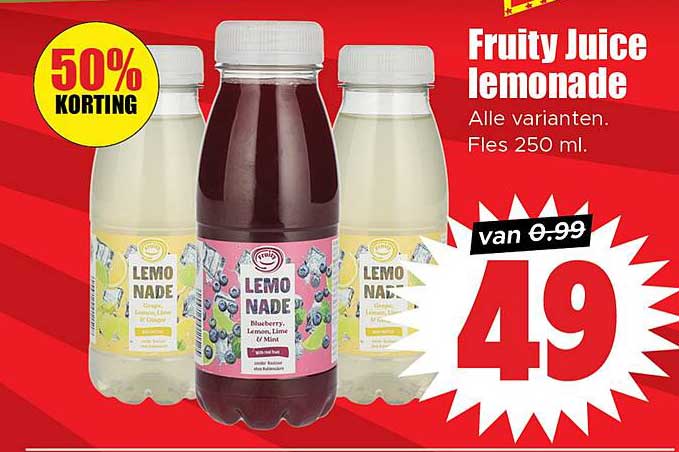 Fruity Juice lemonade