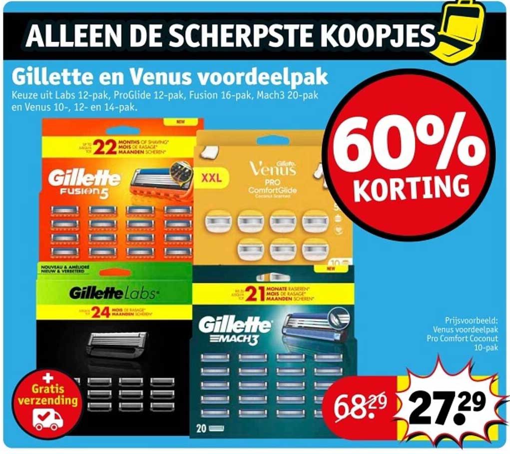 Gillette en Venus voordeelpak