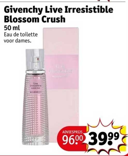 Givenchy Live Irresistible Blossom Crush 50 ml Eau de toilette voor dames