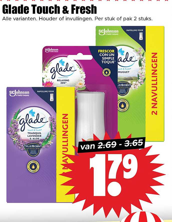 Glade Touch & Fresh
