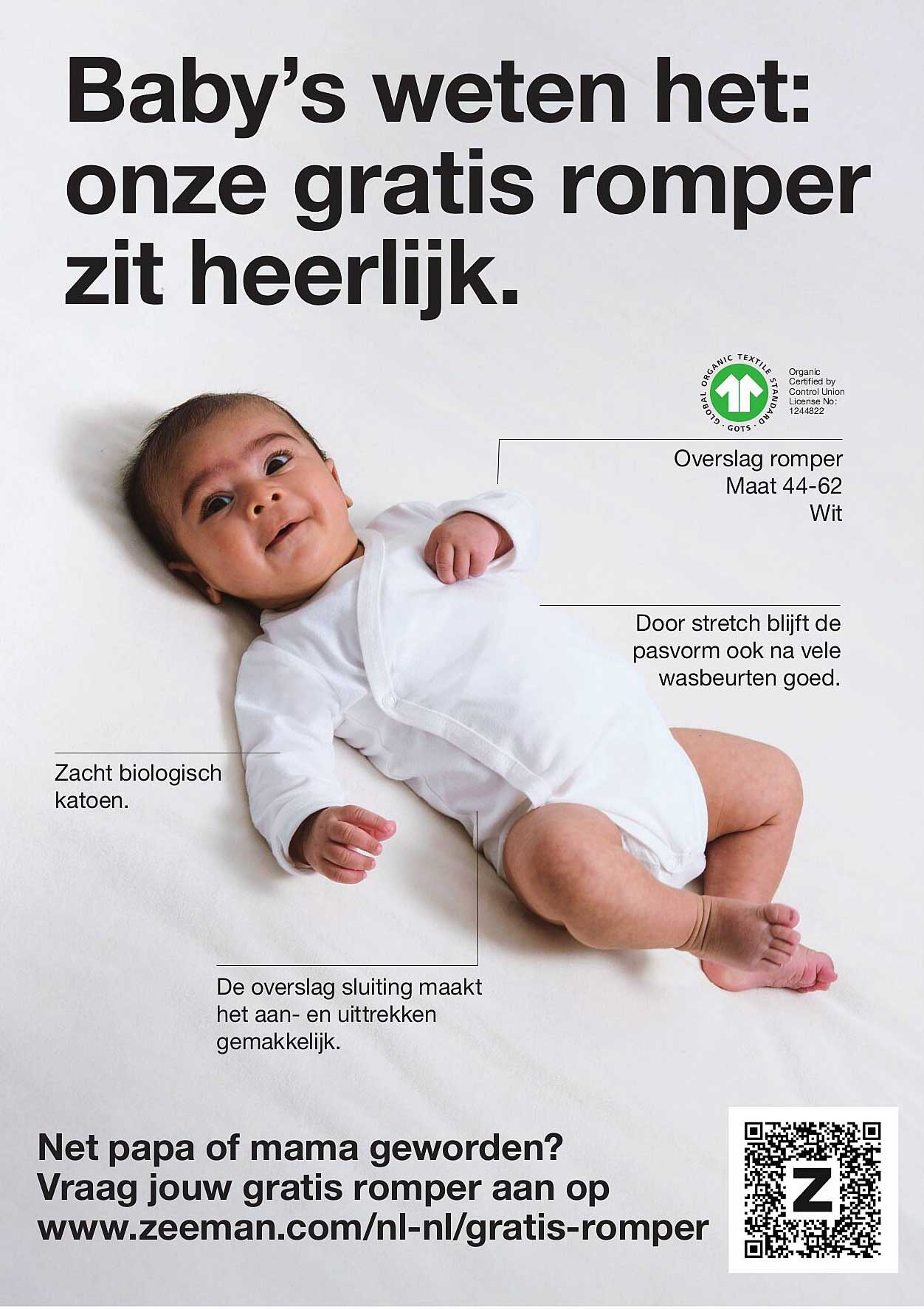 Gratis Overslag Romper van Zeeman