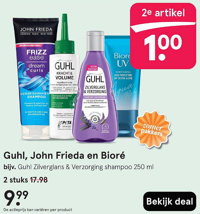 Guhl Zilverglans & Verzorging shampoo 250 ml