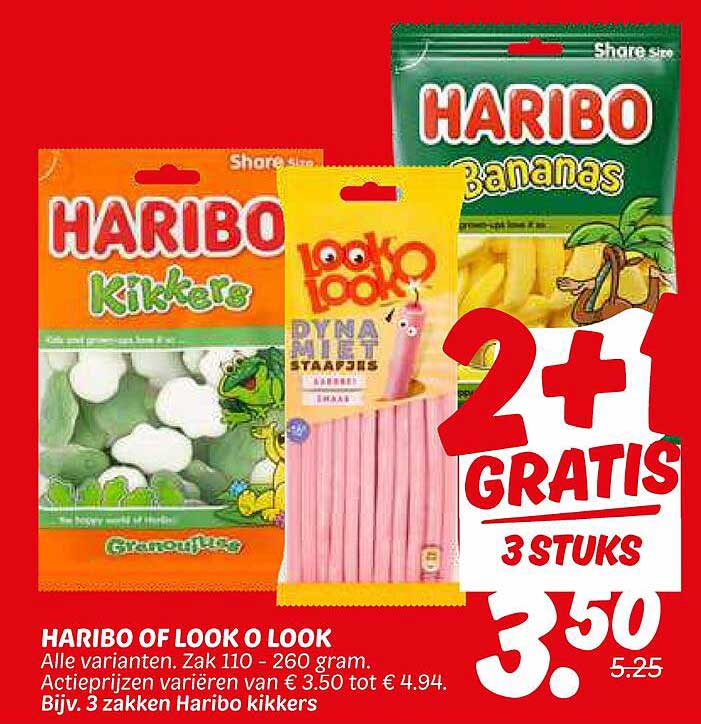HARIBO OF LOOK O LOOK