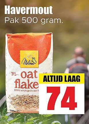 Havermout Pak 500 gram.