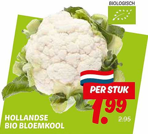 HOLLANDSE BIO BLOEMKOOL