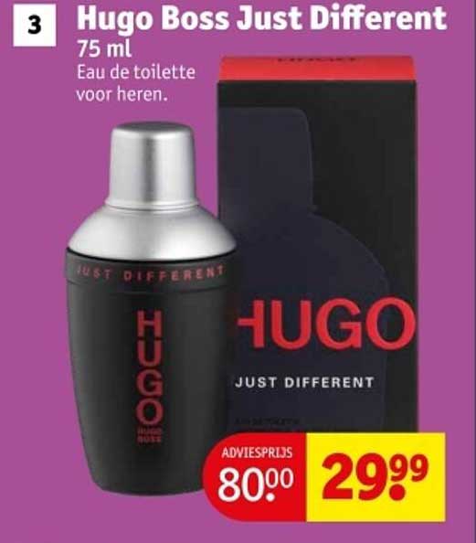 Hugo Boss Just Different 75 ml Eau de toilette voor heren.