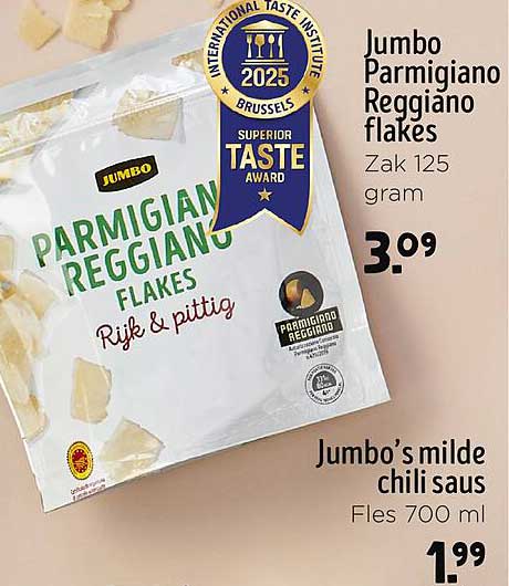 Jumbo Parmigiano Reggiano flakes