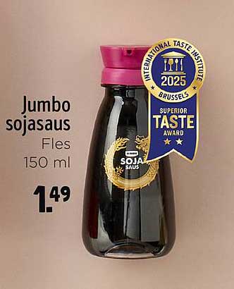 Jumbo sojasaus Fles 150 ml