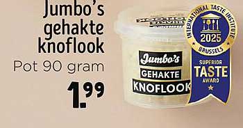 Jumbo's gehakte knoflook
