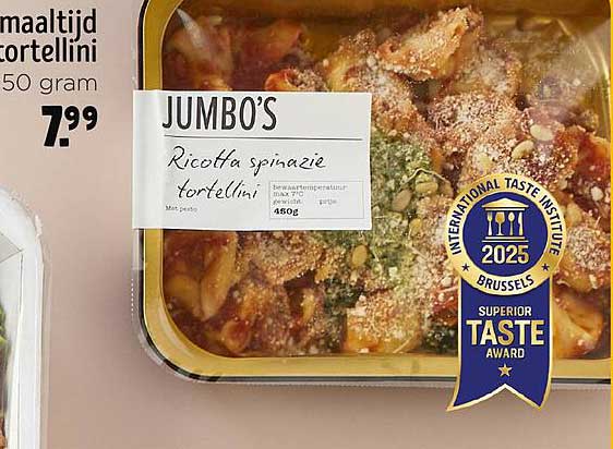 JUMBO'S Ricotta spinazie tortellini