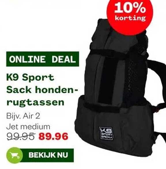 K9 Sport Sack hondendrugtassen