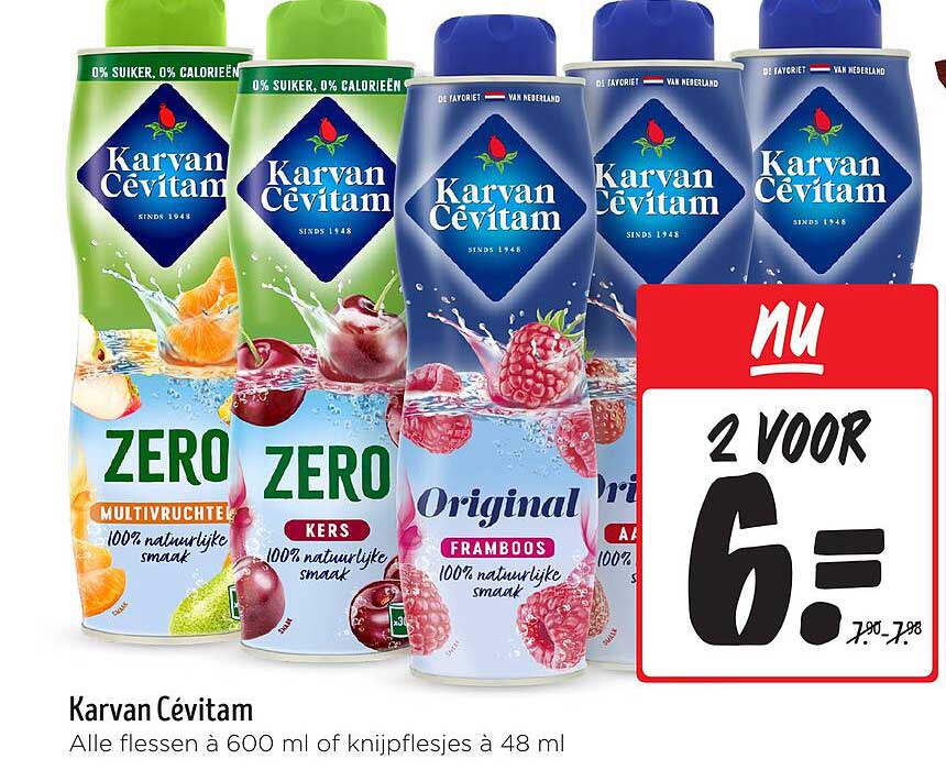 Karvan Cévitam - 2 voor 6=, 600 ml per fles