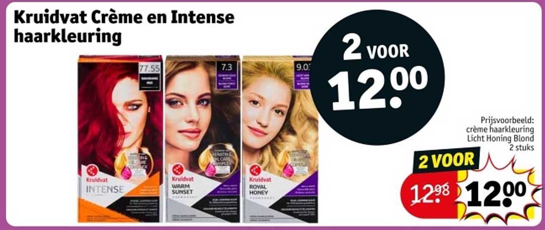 Kruidvat Crème en Intense haarkleuring