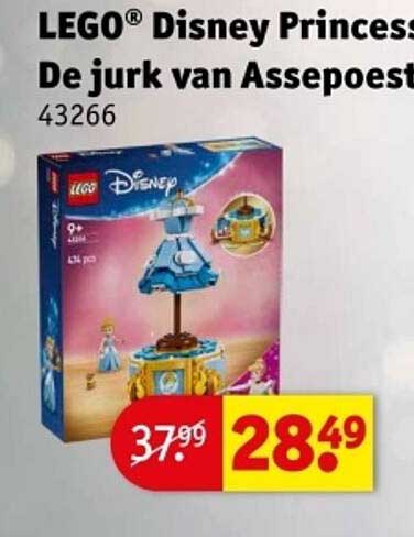 LEGO® Disney Princess: De jurk van Assepoester 43266