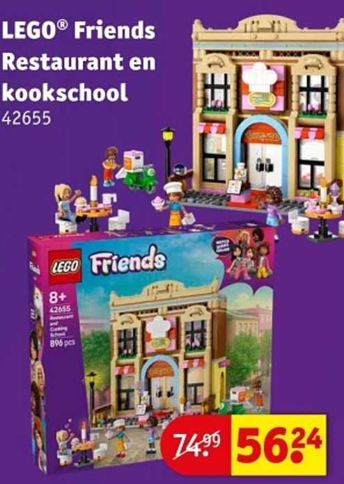 LEGO® Friends Restaurant en kookschool 42655