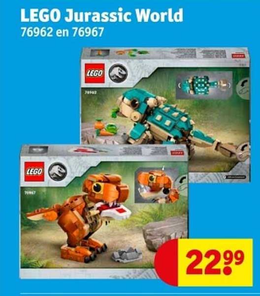 LEGO Jurassic World 76962 en 76967