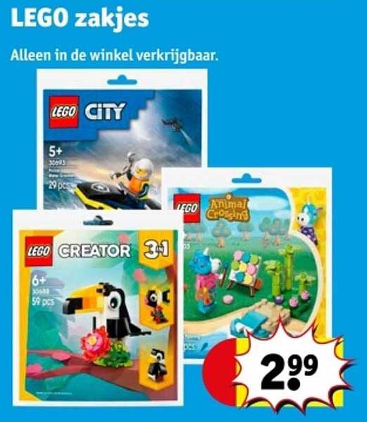 LEGO zakjes