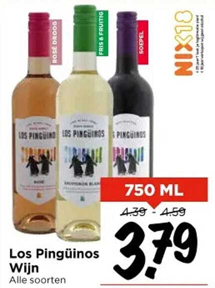 Los Pingüinos Wijn