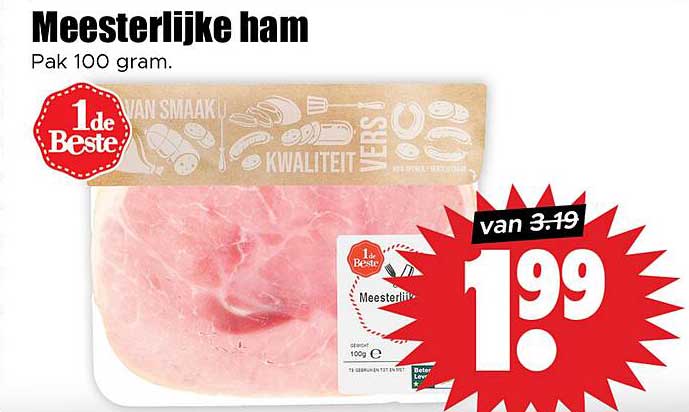 Meesterlijke ham