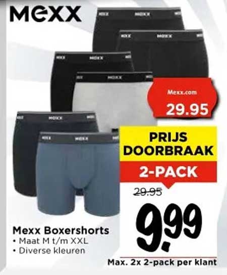 Mexx Boxershorts 2-pack