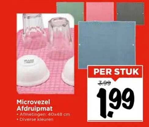 Microvezel Afdrijpmat