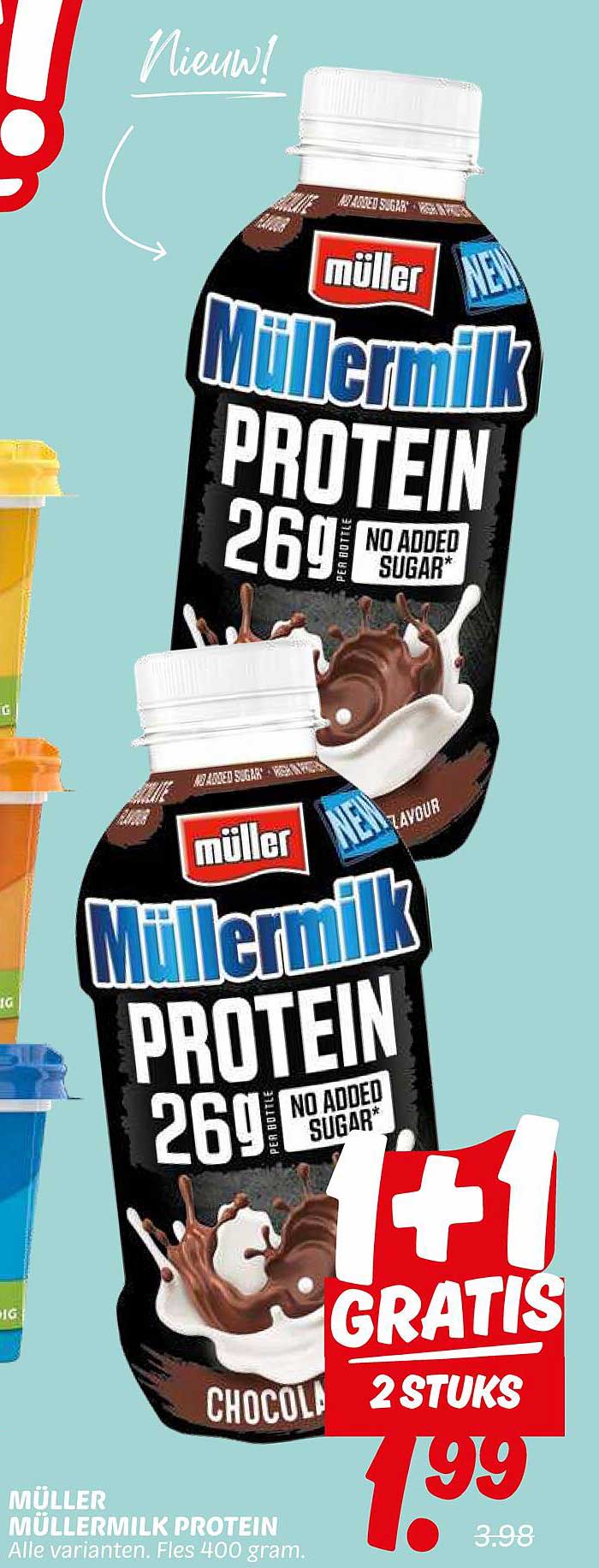 MÜLLERMILK PROTEIN 26G CHOCOLADE