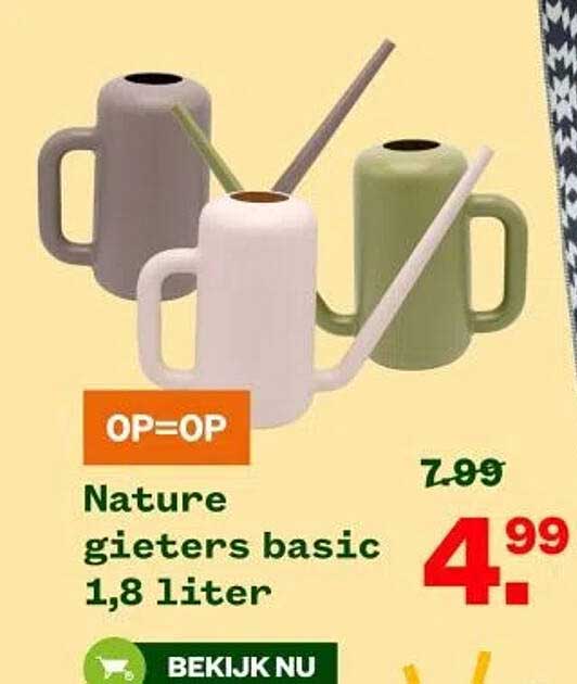 Nature gieters basic 1,8 liter